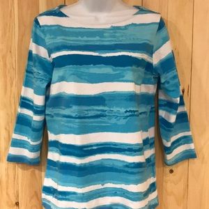 Beautiful watercolor top. Size small
